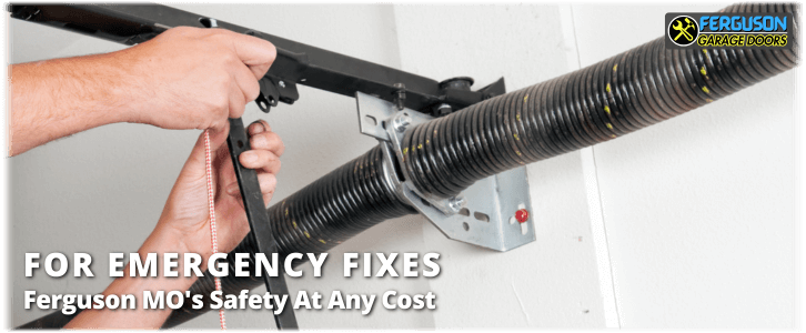 Broken Garage Door Spring Ferguson MO